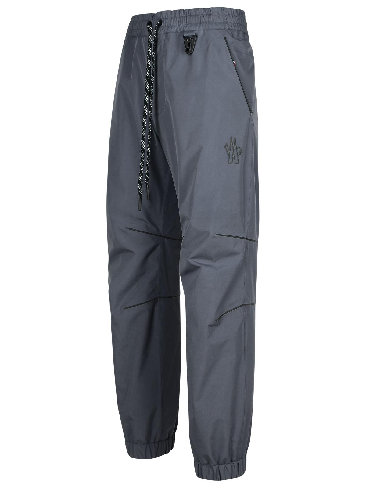 Moncler Grenoble 'Jogger' Grey Polyester Pants Men - 2