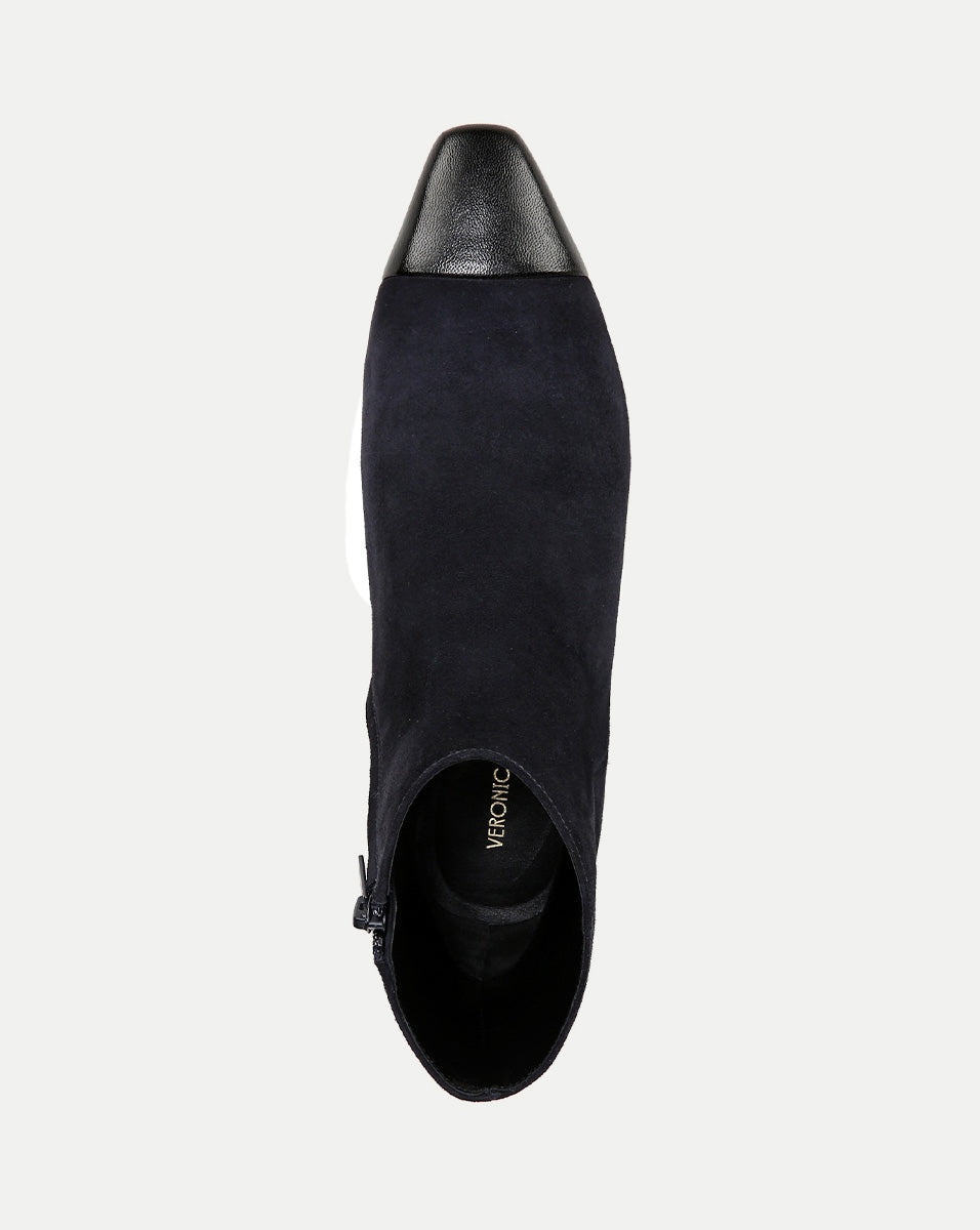 CECILE SUEDE CAP-TOE BOOTIE - 3
