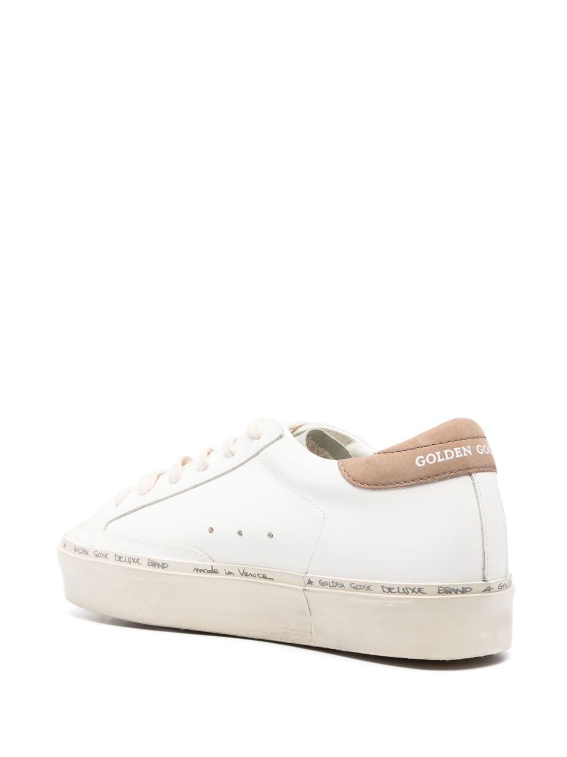 white Hi Star leather sneakers - 3