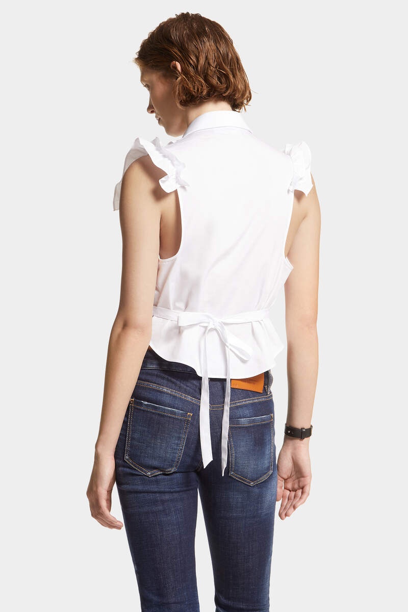 SUPER RUFFLED BLOUSE - 4