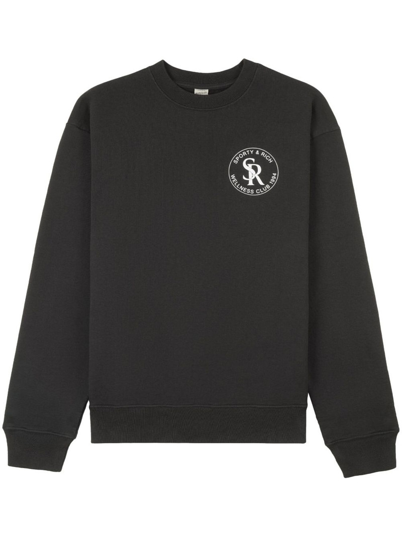 S&R logo-print sweatshirt 1