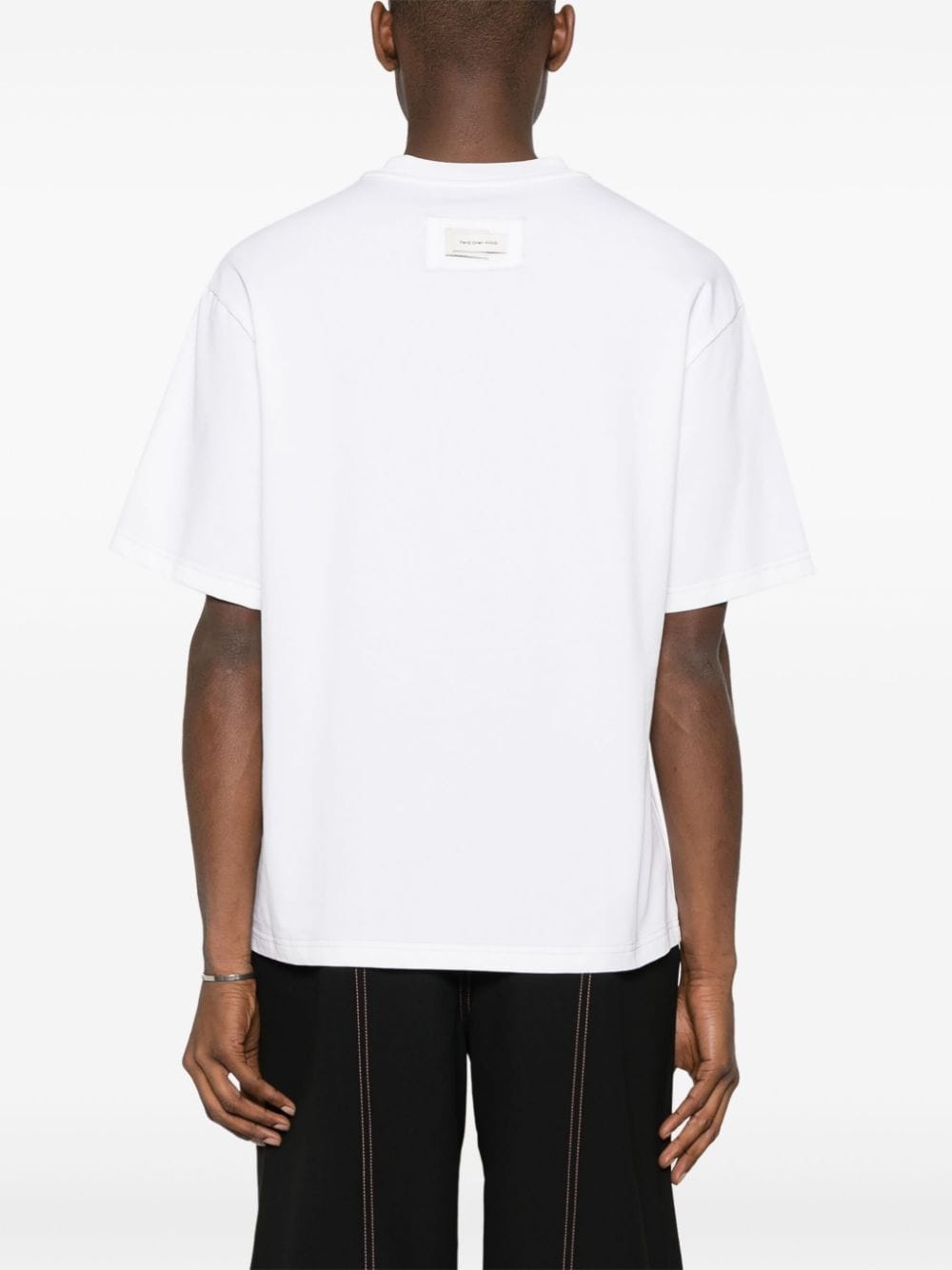 logo-patch T-shirt - 8
