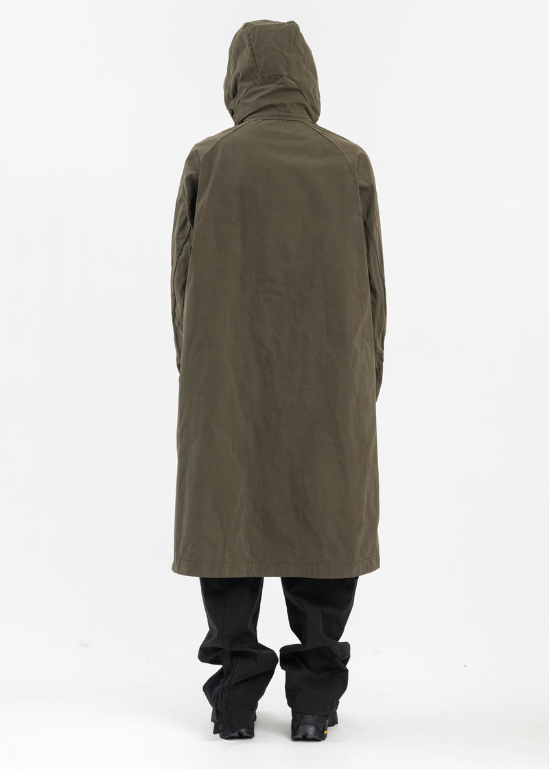 KHAKI REVERSIBLE HOODED PARKA 4