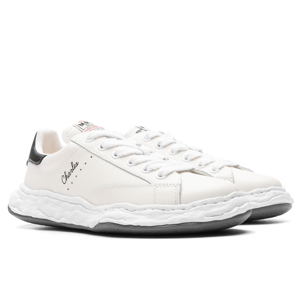 CHARLES LOT TOP SNEAKERS - WHITE - 2
