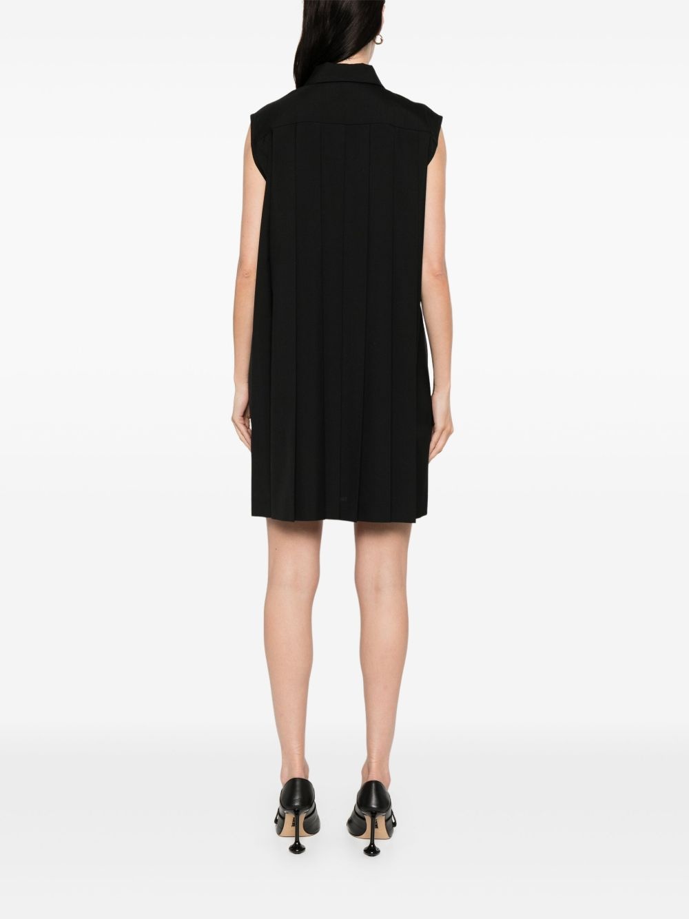 sleeveless mini dress - 4