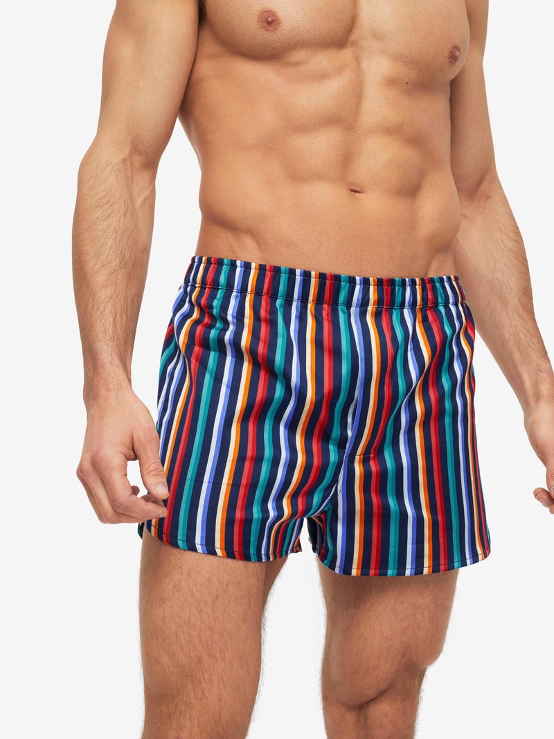 Men's Modern Fit Boxers Wellington 54 Cotton Multi - 2