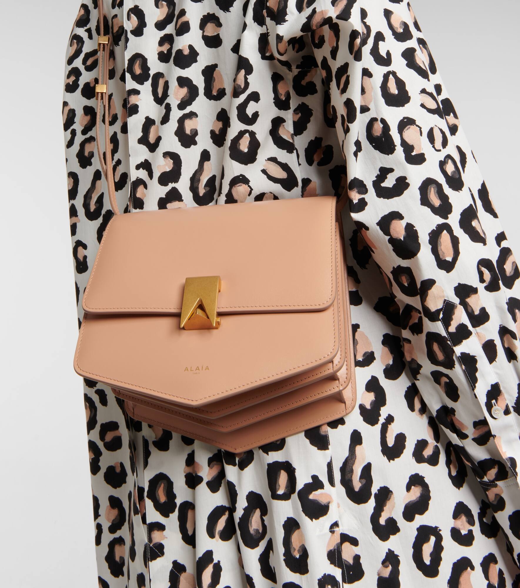 Le Papa Large leather crossbody bag - 2