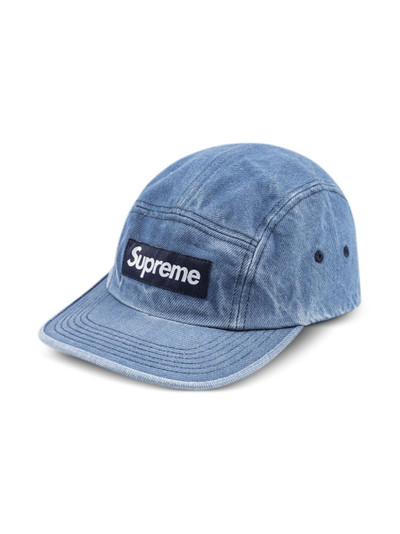 Supreme Washed Chino Twill Camp Cap "FW23 - Denim" sneakers outlook