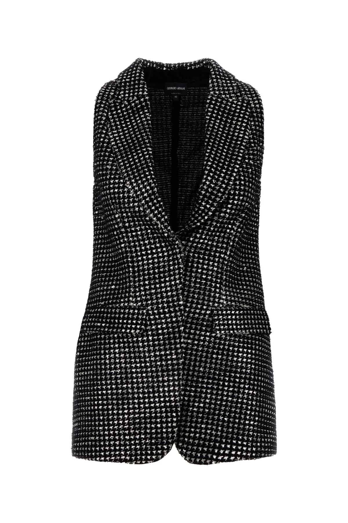 Giorgio Armani Women Houndstooth Vest - 1