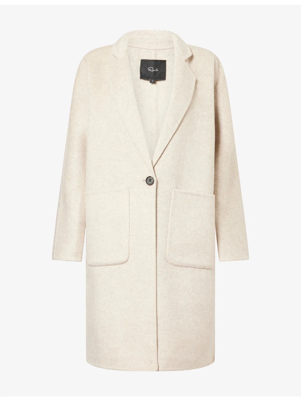 Everest Relaxed-Fit Wool-Blend Coat - 1