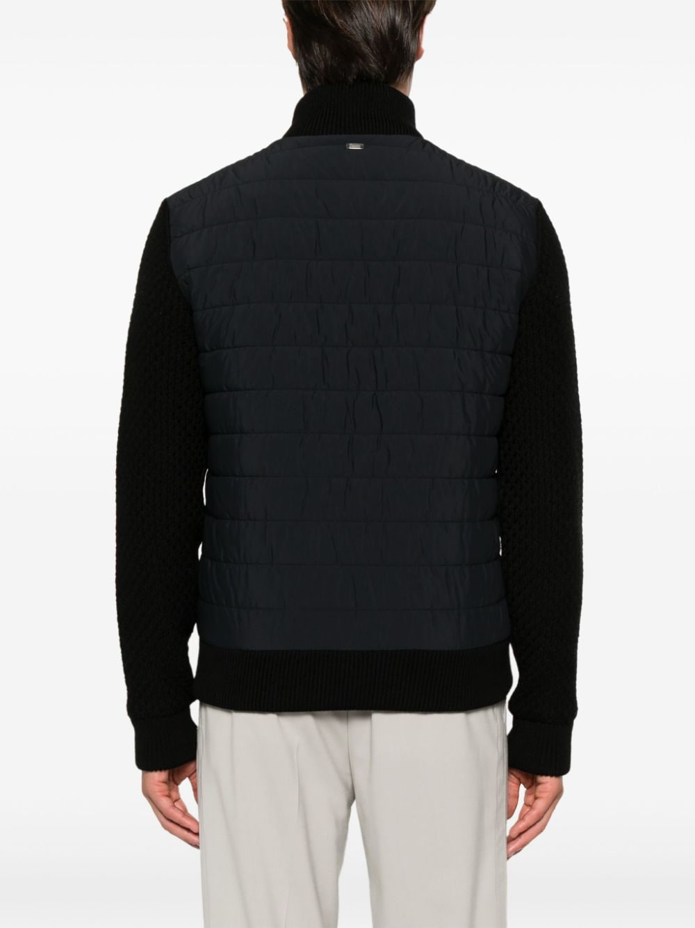 Nylon And Wool Bomber Jacket - 3