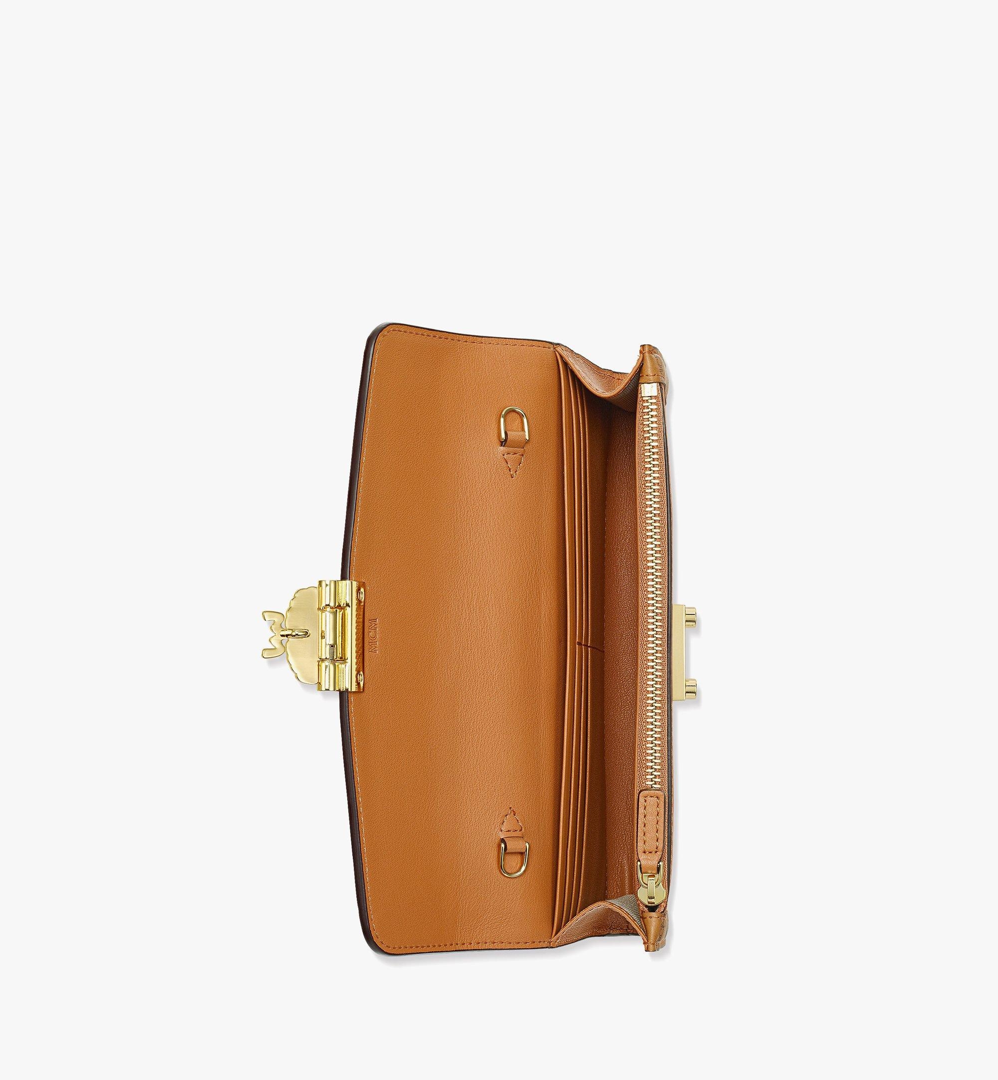 Tracy Chain Wallet in Leather Visetos Mix - 3