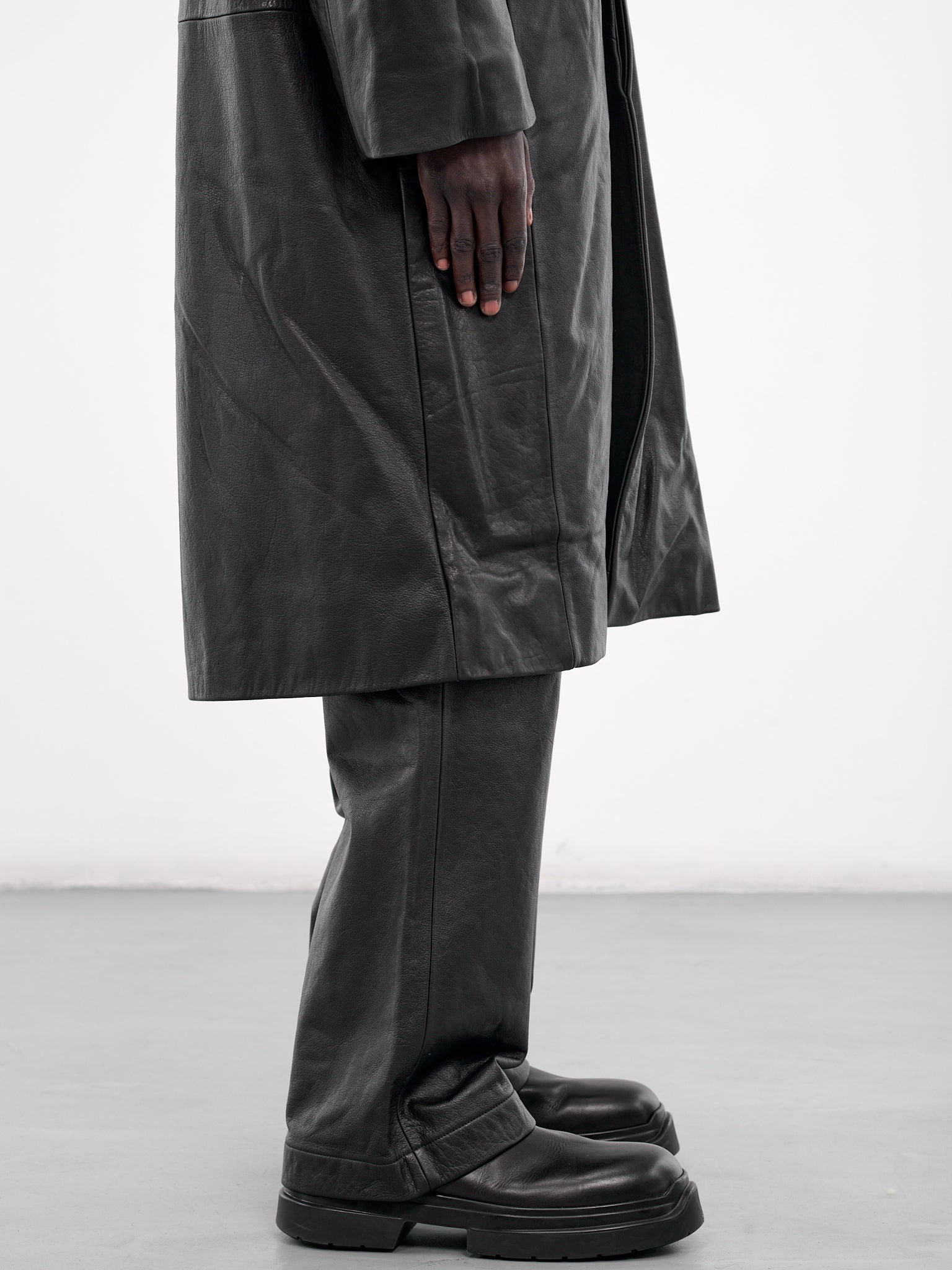 Leather Coat - 4