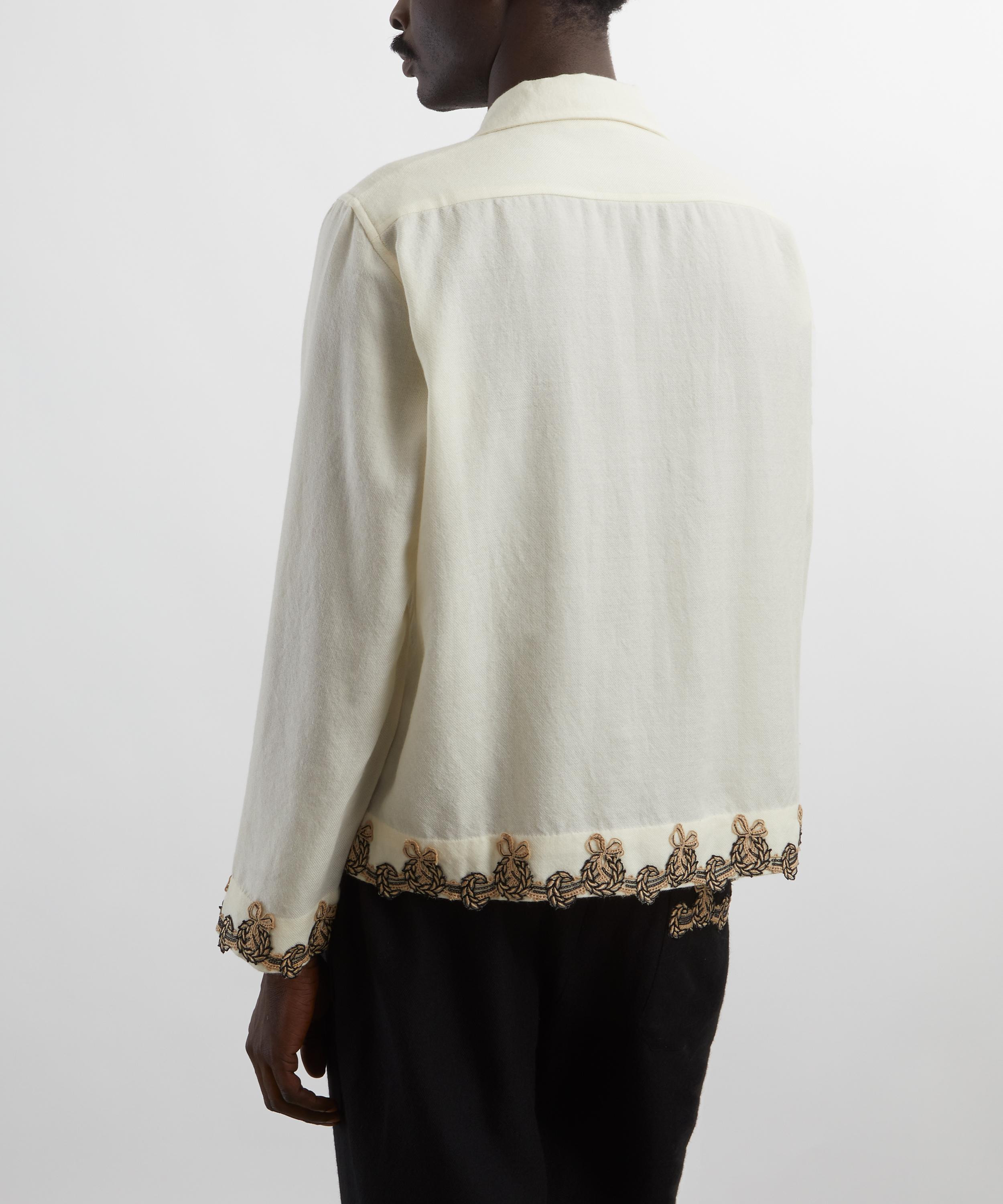 Cream Laurelist Overshirt - 4