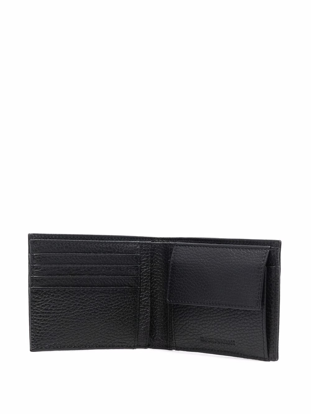 logo-embossed leather wallet - 3