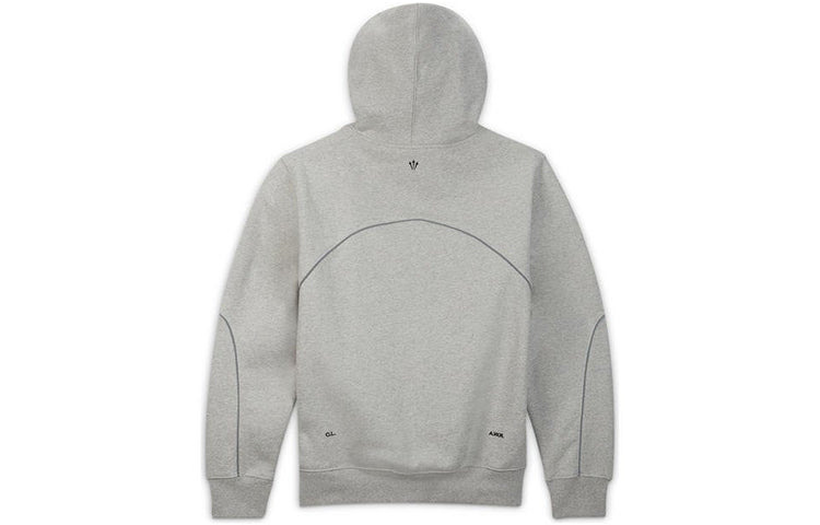 Nike x Drake NOCTA Series Crossover Cardinal Stock Chest Small Logo Asia Edition Gray DA4104-052 - 2