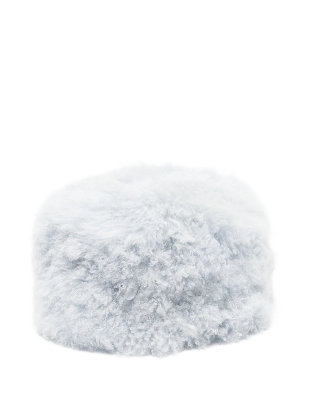 Honey shearling hat - 1