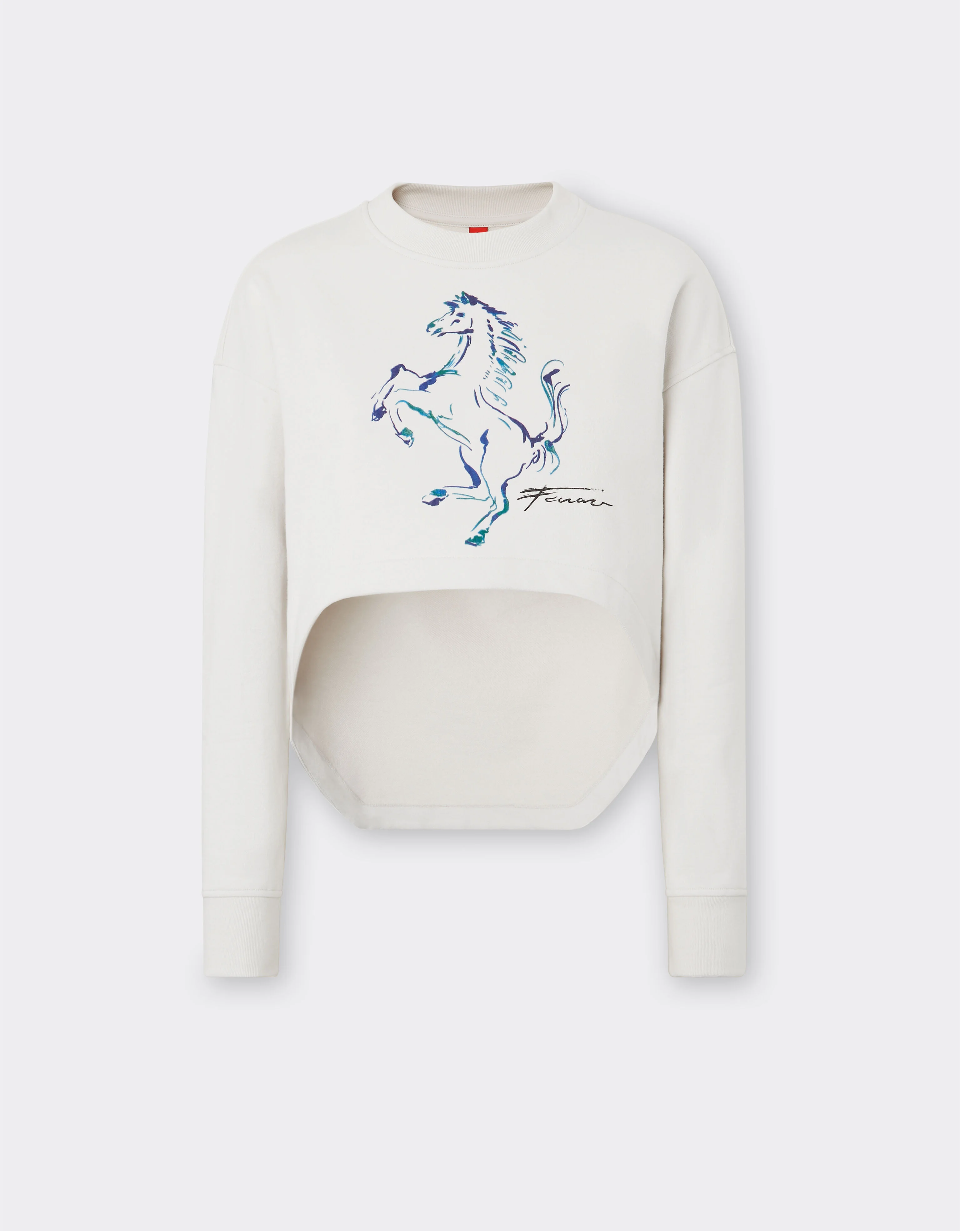 Sweatshirt with Prancing Horse graphic - 1