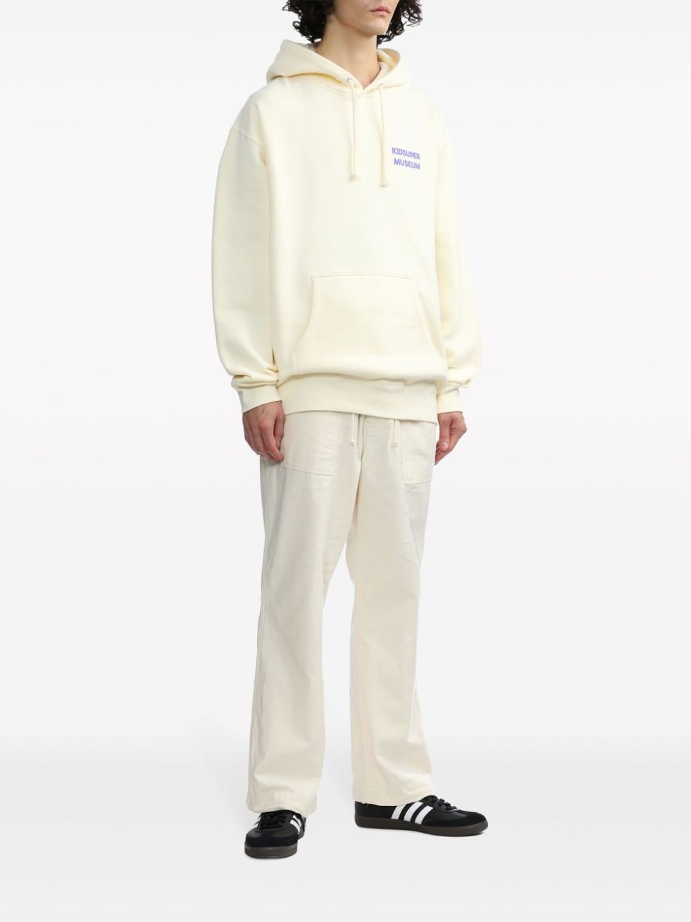 logo-print hoodie - 2