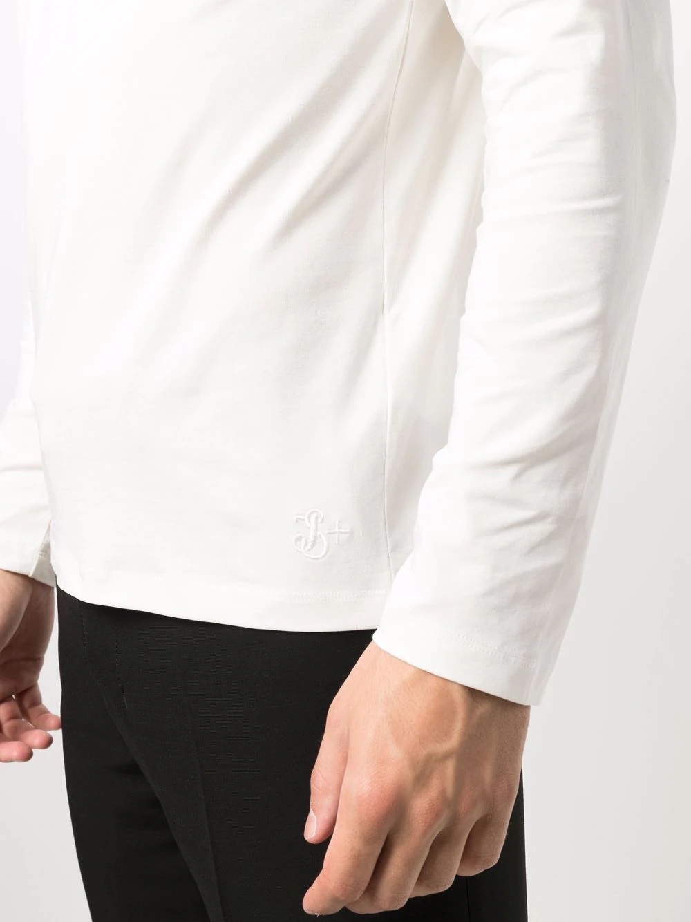 roll-neck long-sleeve T-shirt - 5