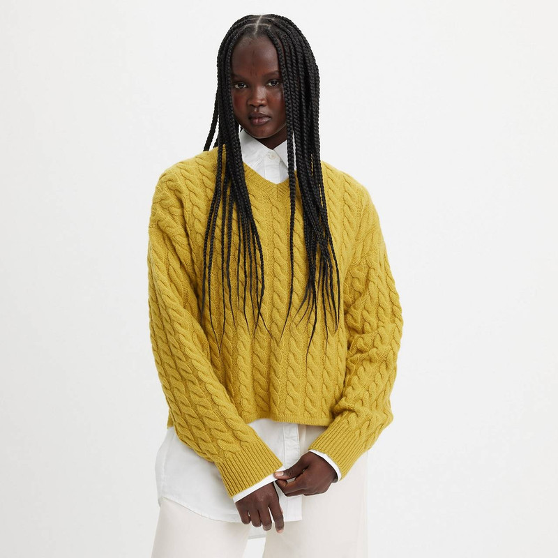 Levi's RAE CABLE KNIT SWEATER outlook