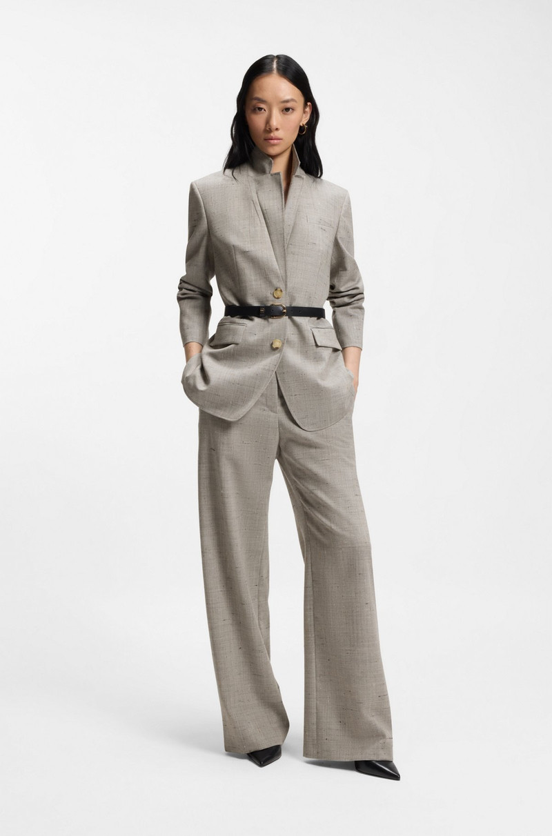 BOSS REGULAR-FIT BLAZER IN A WOOL BLEND outlook