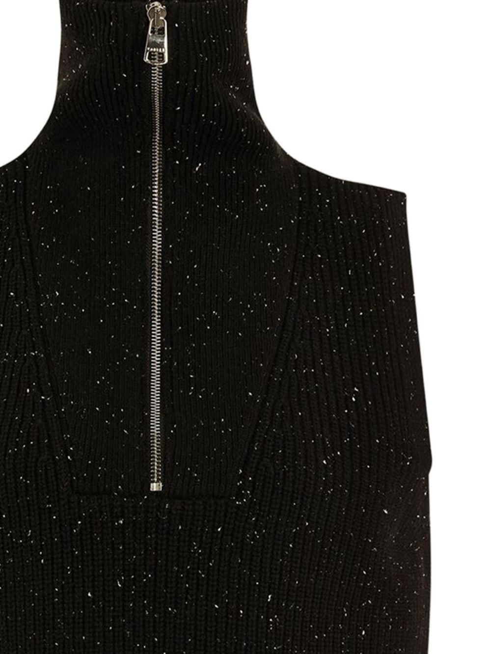 half-zip high-neck vest - 2