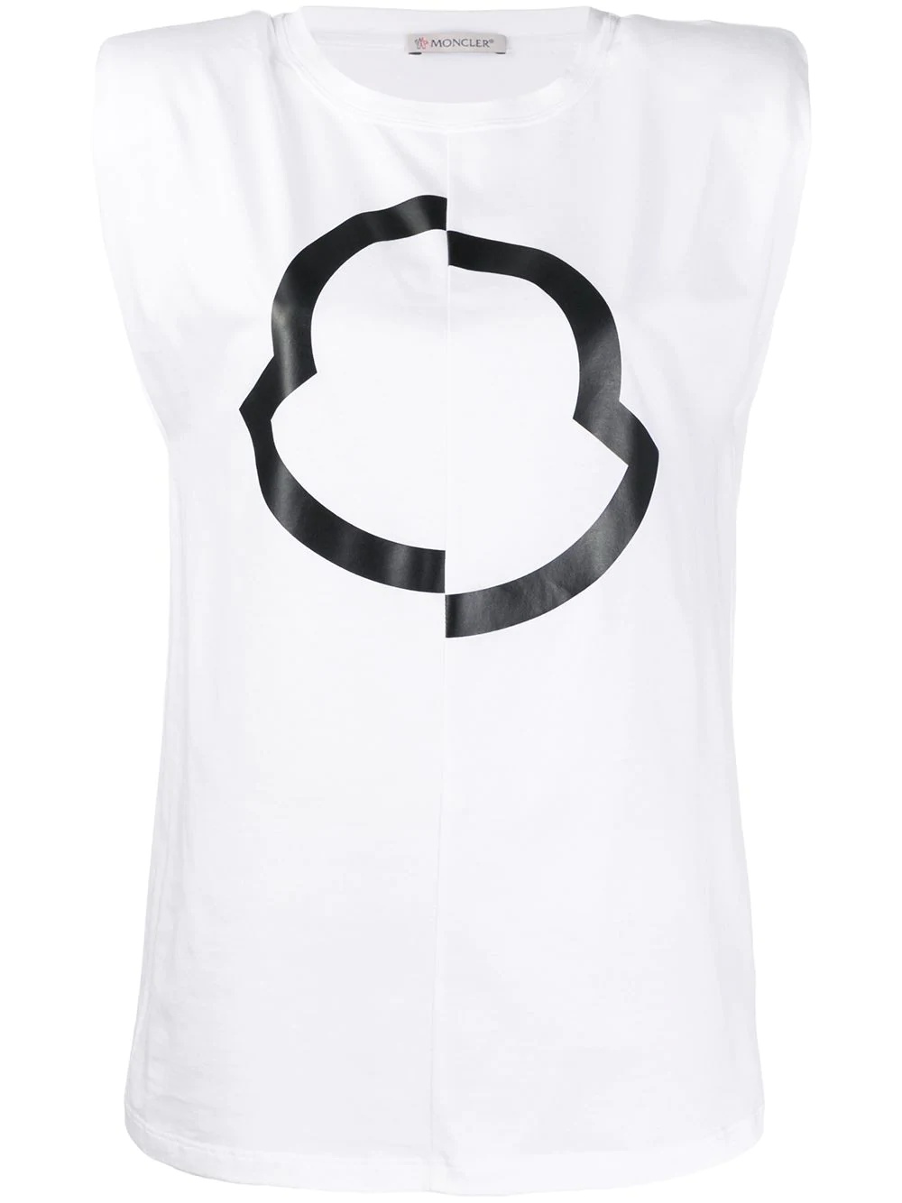 split logo tank top - 1