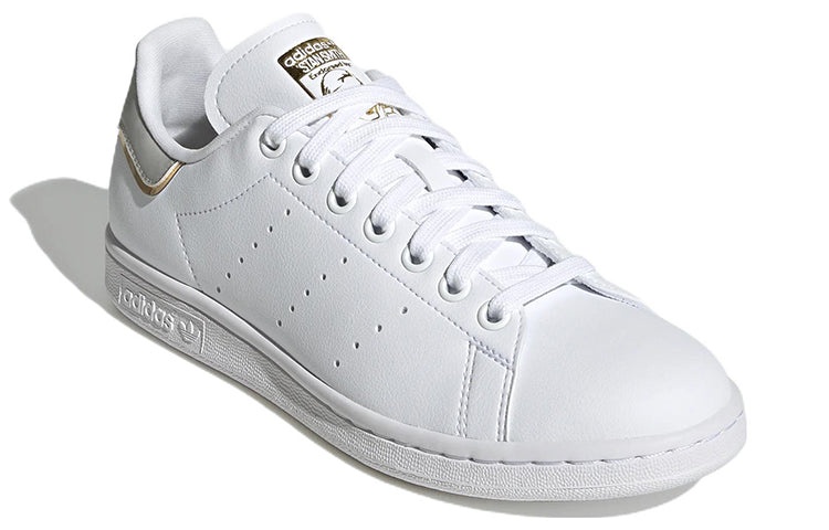 (WMNS) adidas Stan Smith 'White Gold Metallic' GW4479 - 3
