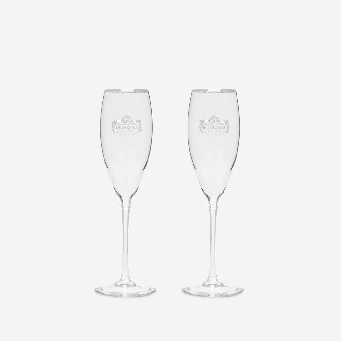 Champagne Glasses  in White - 1