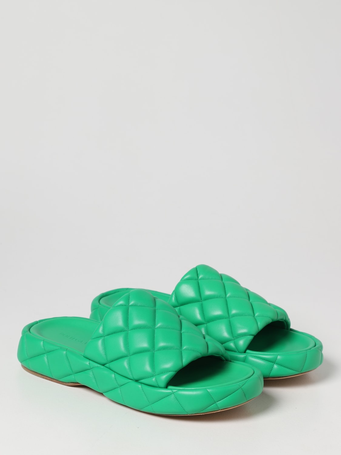 Bottega Veneta Padded quilted leather sandals - 2