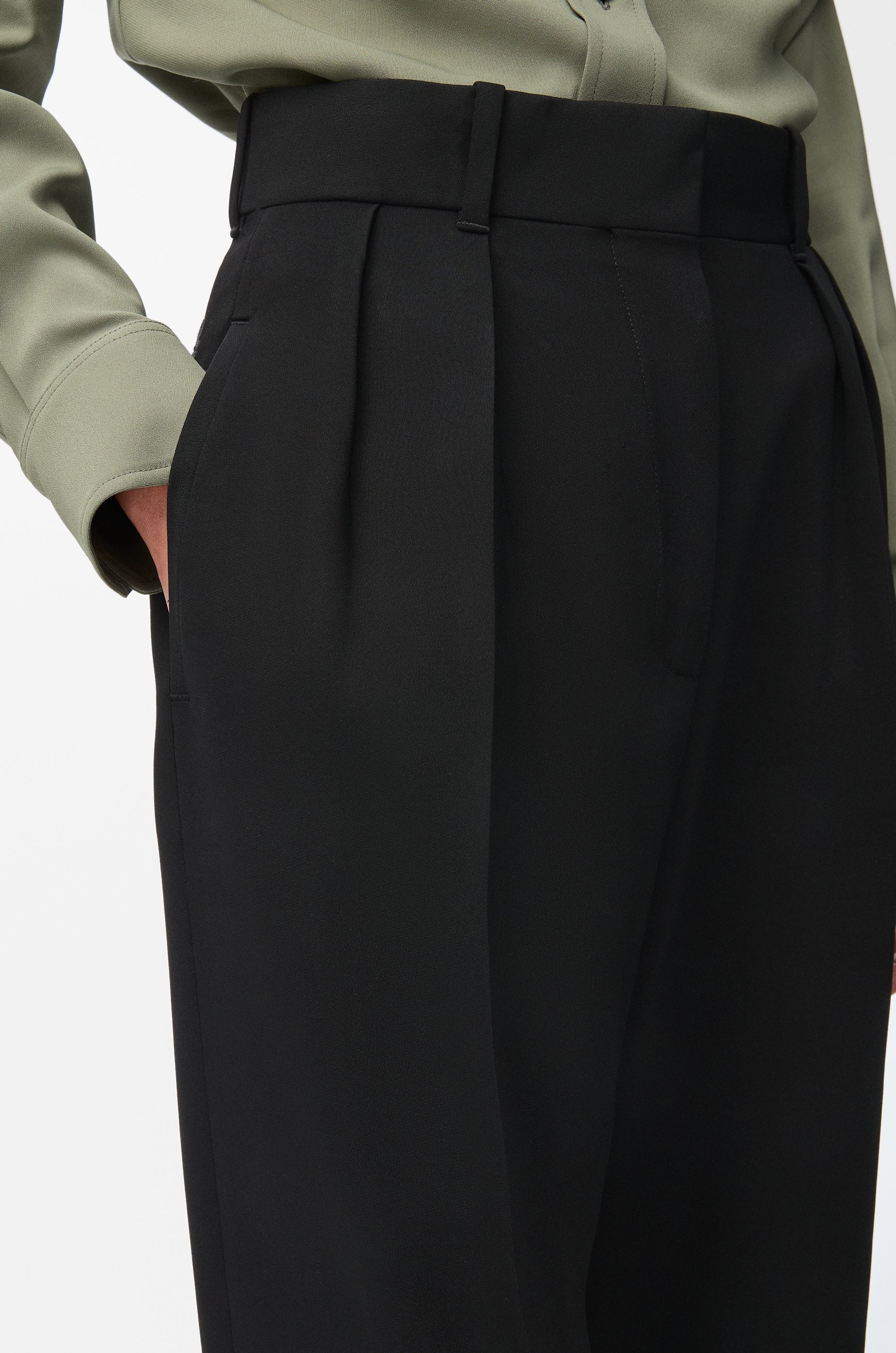 Trousers in stretch viscose - 5
