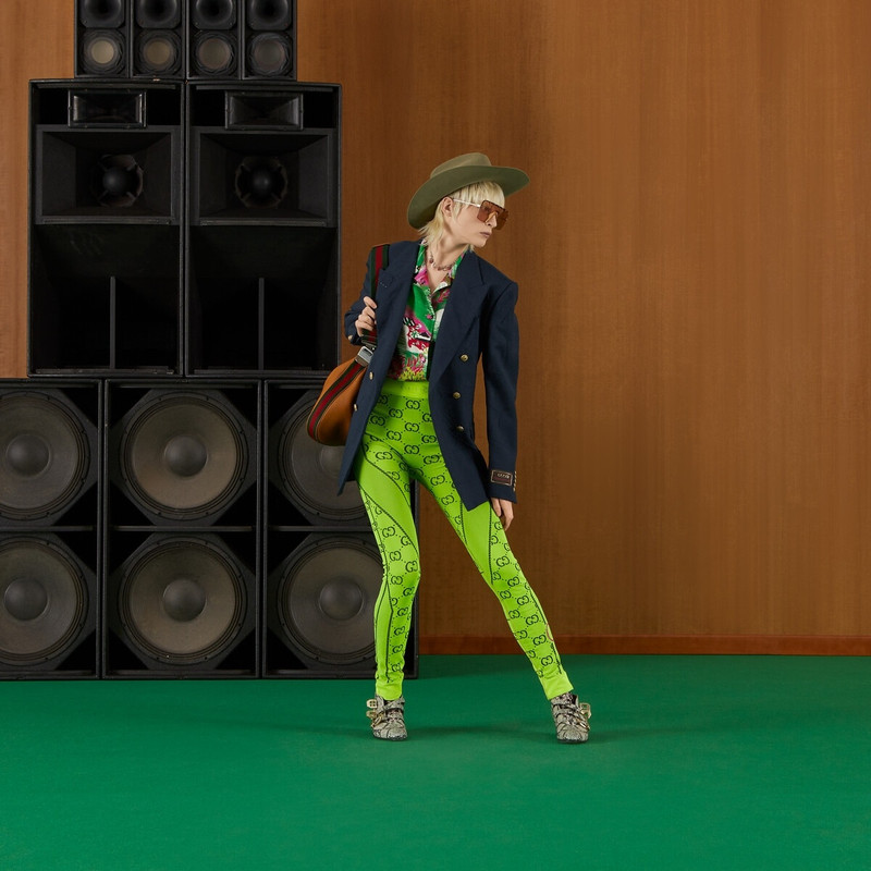 GUCCI Music ocean print bowling shirt outlook