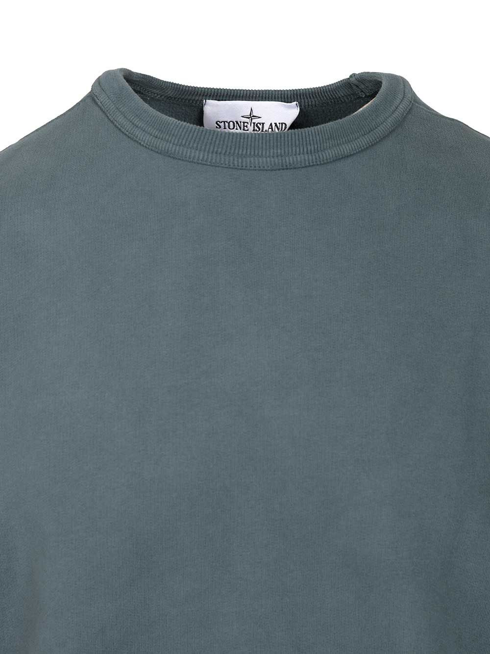 Organic Cotton Sweater Sweatshirts Green - 4