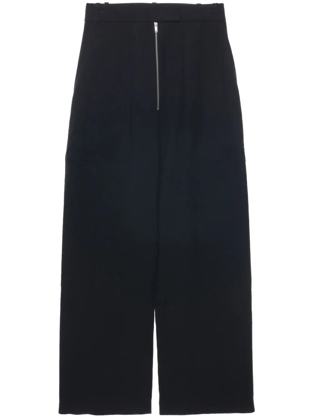 The ZIP FRONT WIDE LEG PANTS from STUDIO NICHOLSON epitomize contemporary elegance in the pants cate - 1