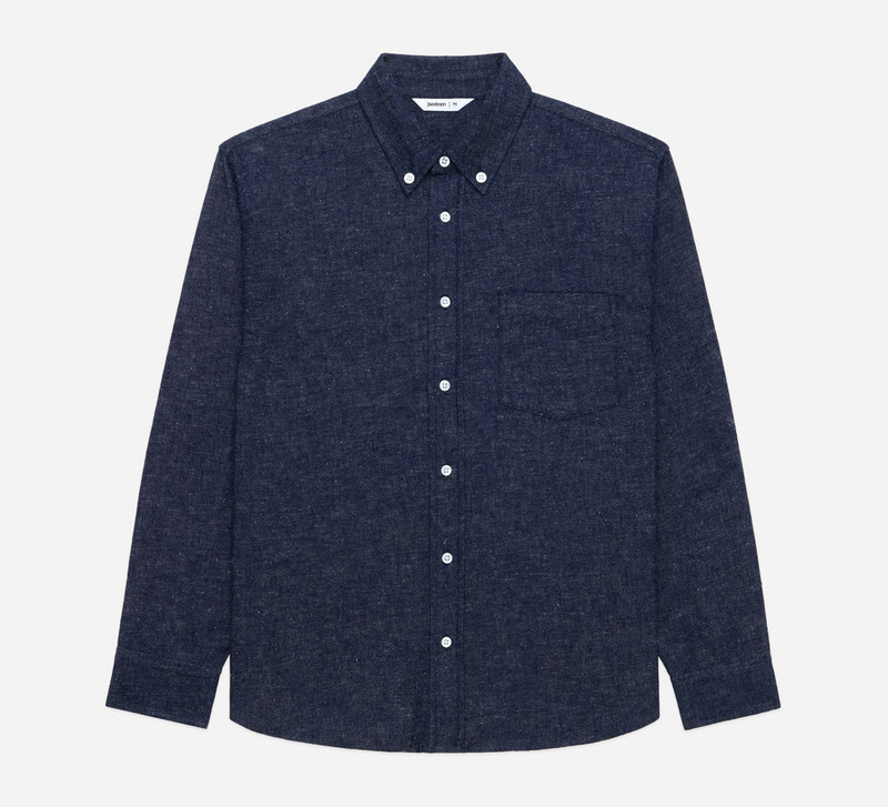 Denim BD Shirt ~ Snow Slub Denim - 1