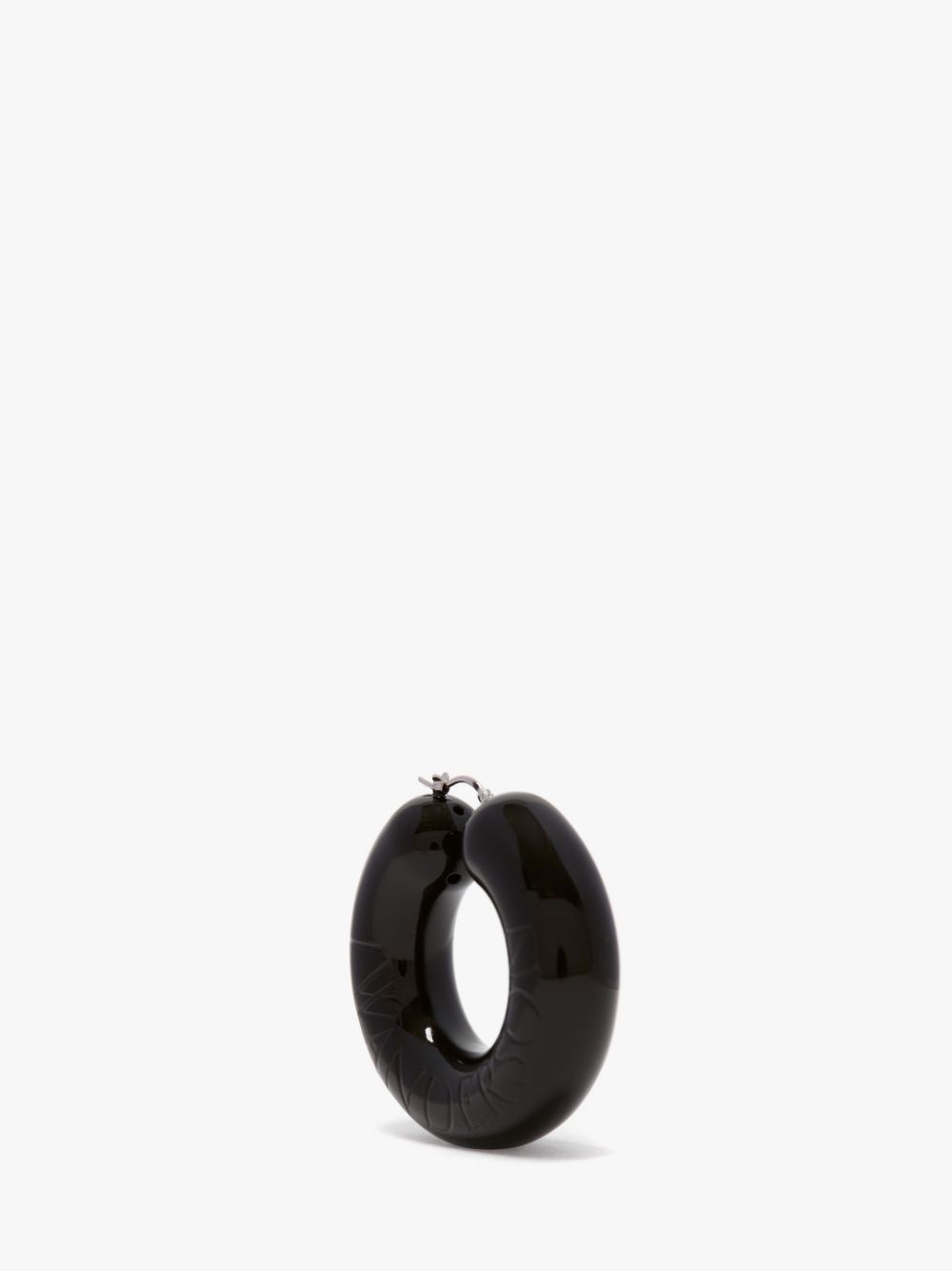 BUMPER-TUBE HOOP EARRINGS - 3