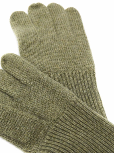 Aspesi ribbed-knit cashmere gloves outlook