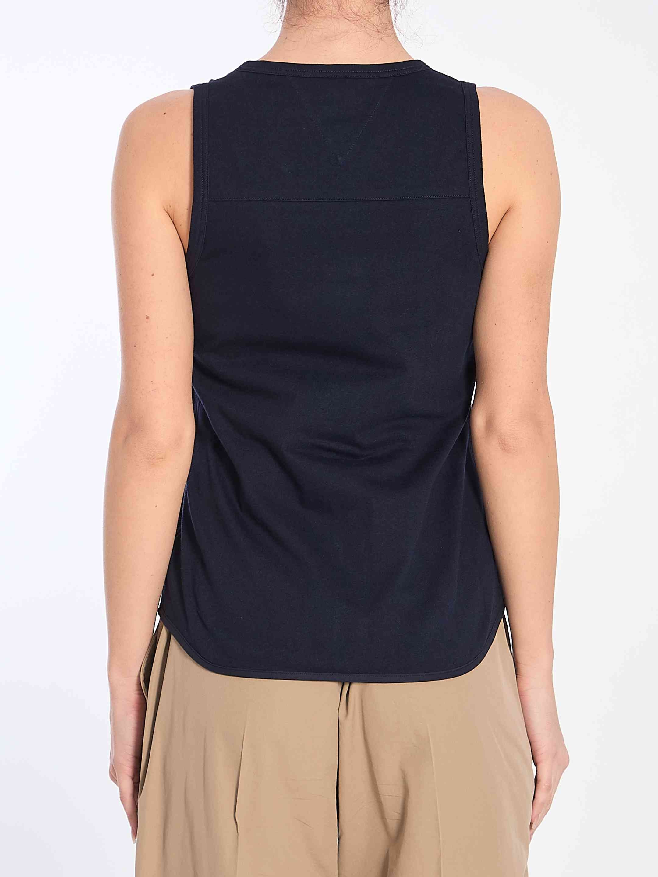 Bottega Veneta Women Tank Top With Buttons - 4