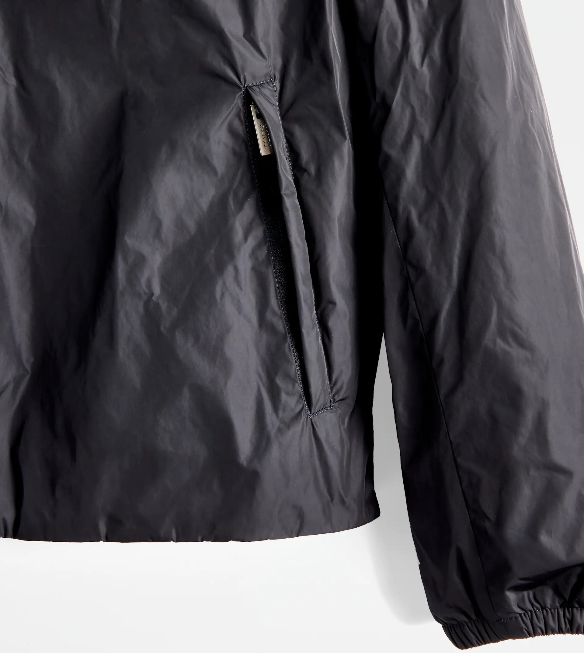 TOD'S PADDED WINDBREAKER - BLACK - 9