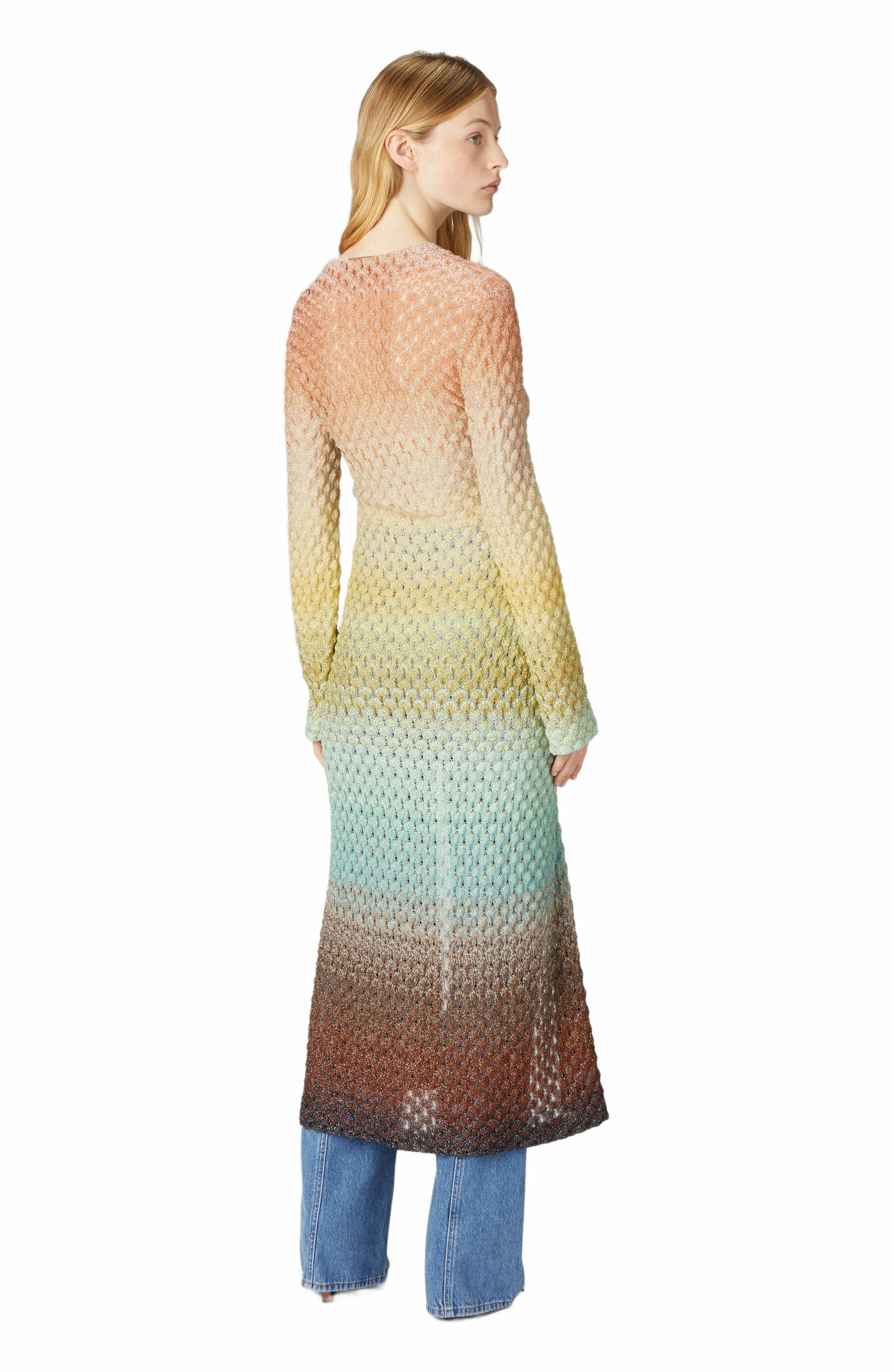 Missoni Long Cardigan In Lace And Lamé in Multicoloured at Nordstrom - 2