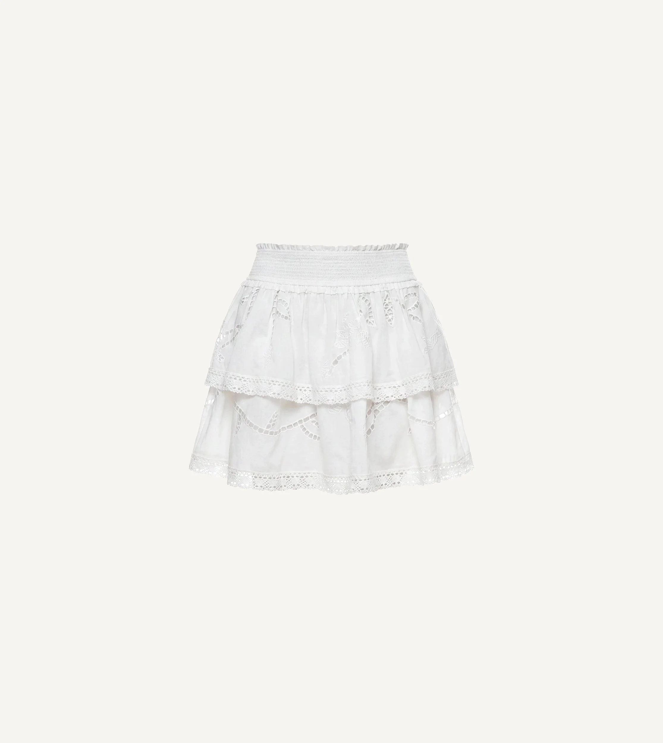 MONET MINI SKIRT | IVORY - 1