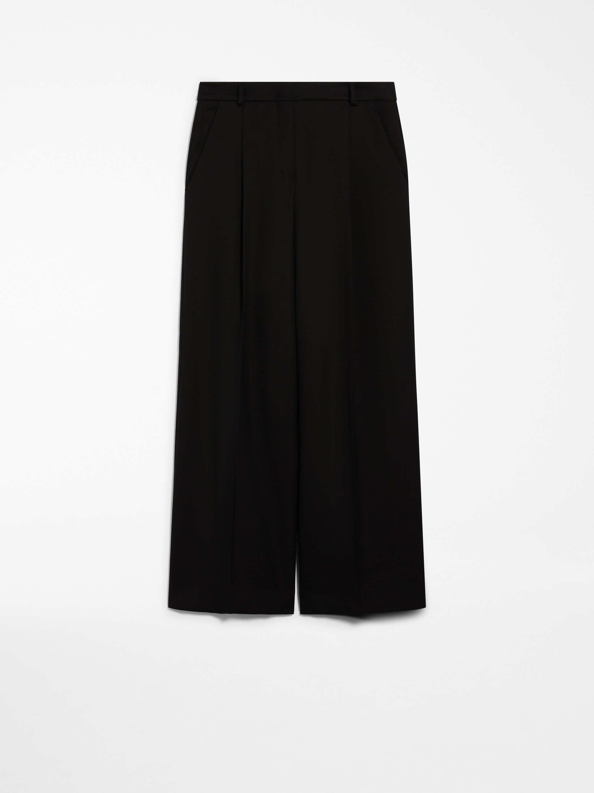 ZIRLO Wide-fit double-faced cady trousers - 1