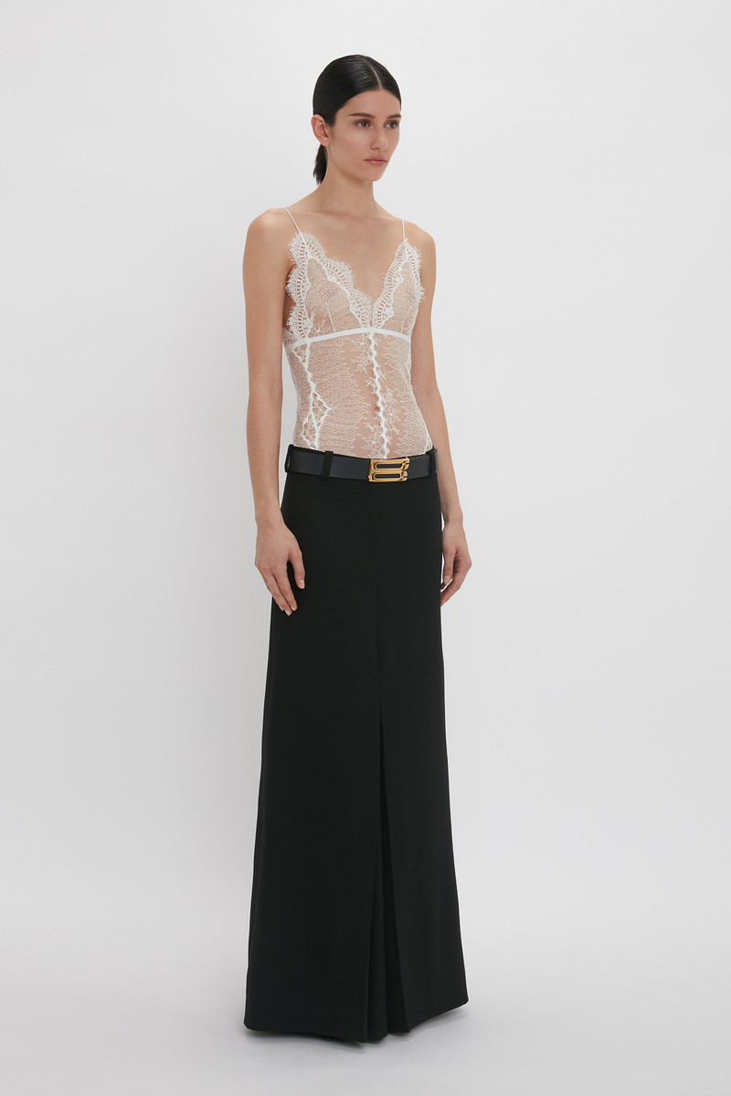 Lace Bodysuit In Ivory 3