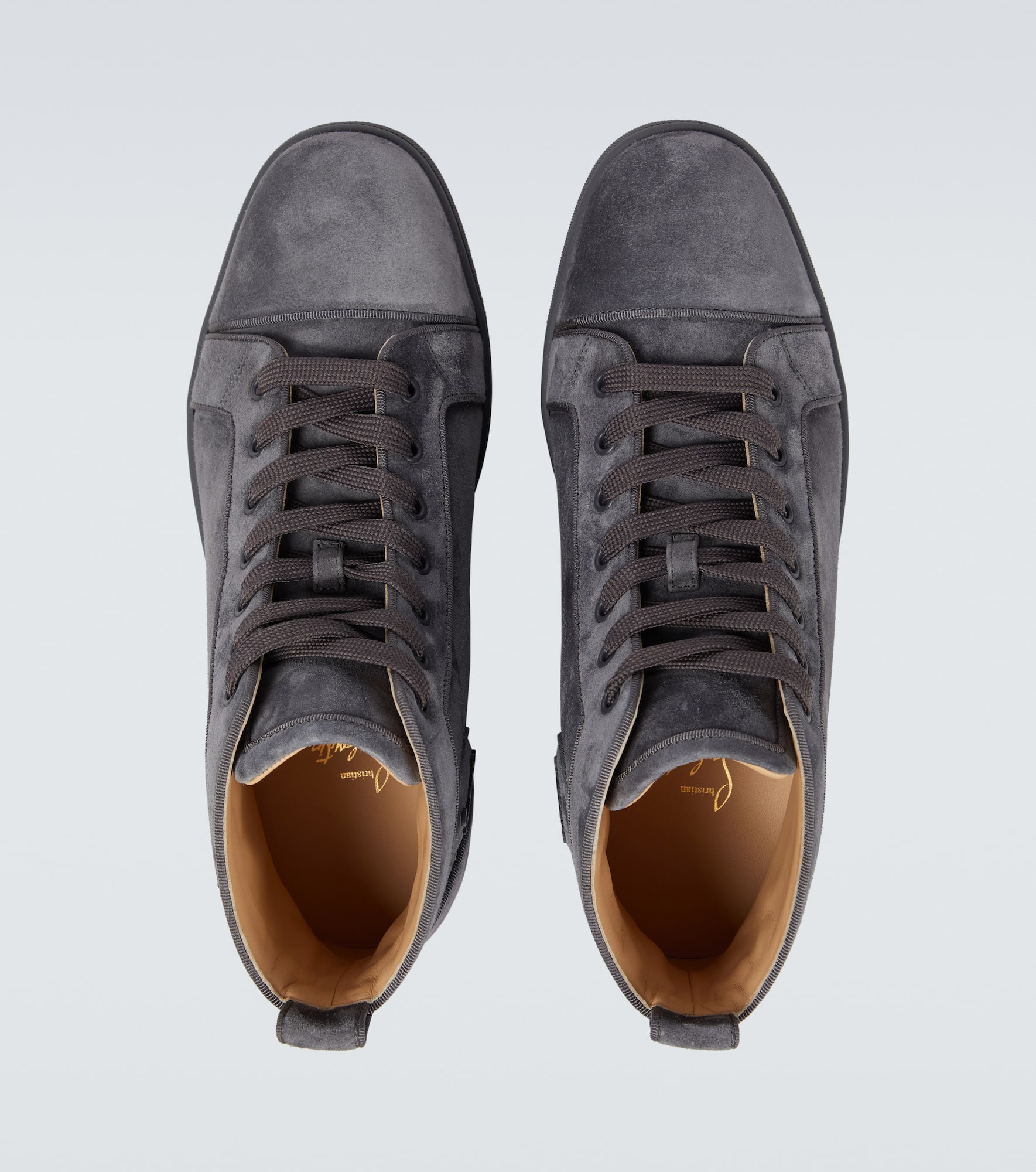 Louis suede high-top sneakers - 4