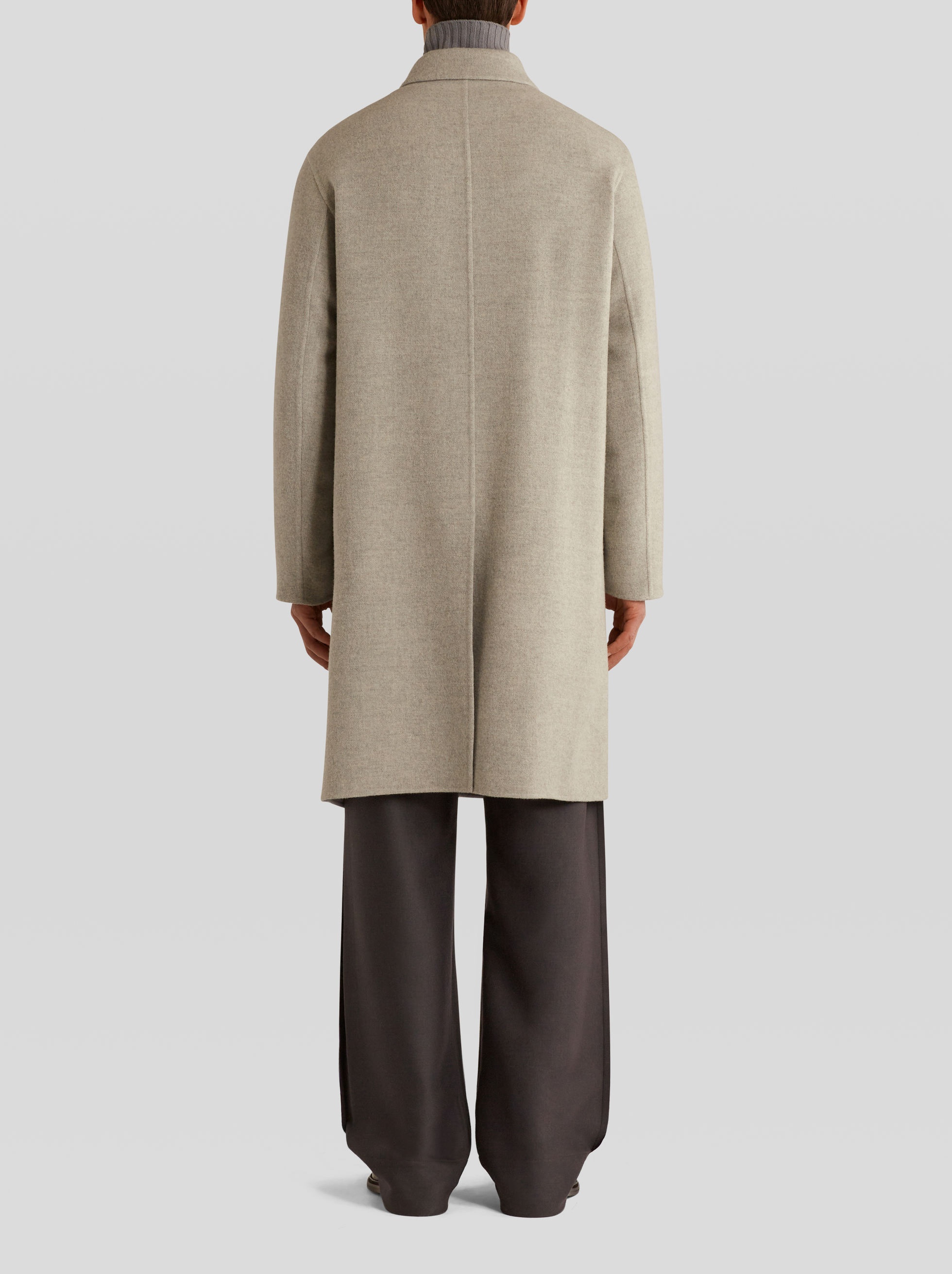 DOUBLE-SIDED DECONSTRUCTED COAT - 4