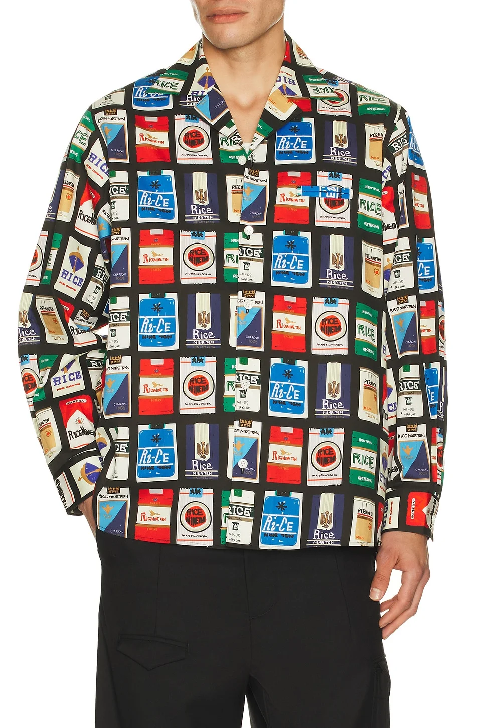 Ciggy Open Collar Shirt - 1