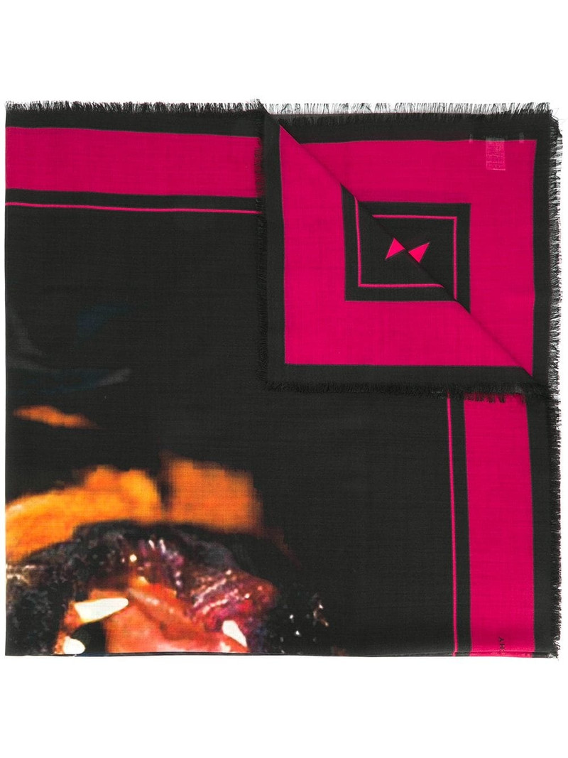 rottweiler 인쇄 scarf 1