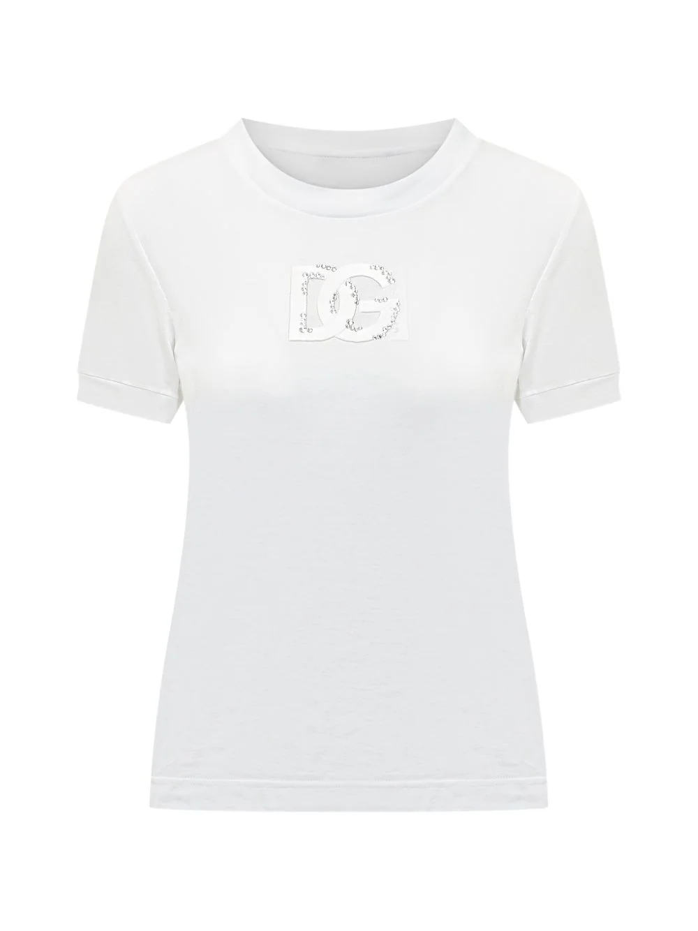 logo-detail short-sleeve T-shirt - 1