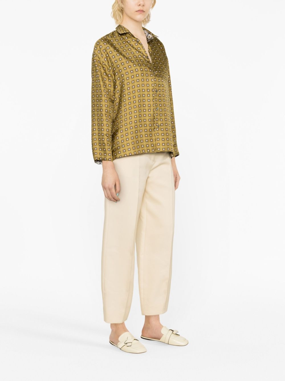 reversible graphic-print shirt - 4